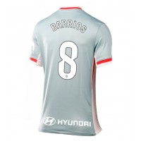 Camisa de Futebol Atletico Madrid Pablo Barrios #8 Equipamento Secundário Mulheres 2024-25 Manga Curta